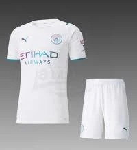 Man City 21/22 Away Kids