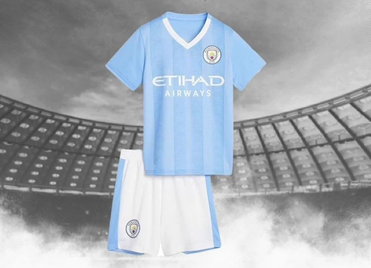 Man City 23/24 Home Kids
