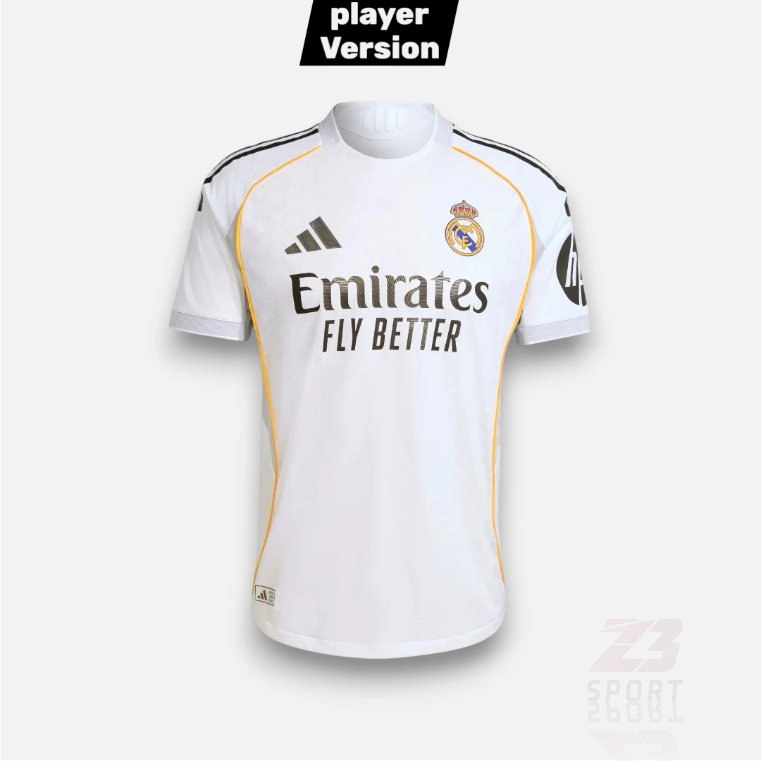 REAL MADRID 25/26 Home (Player Version)